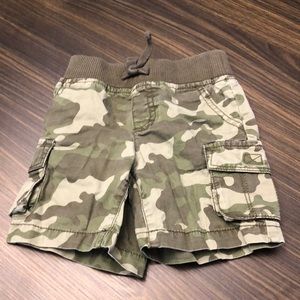 Camouflage Cargo Shorts